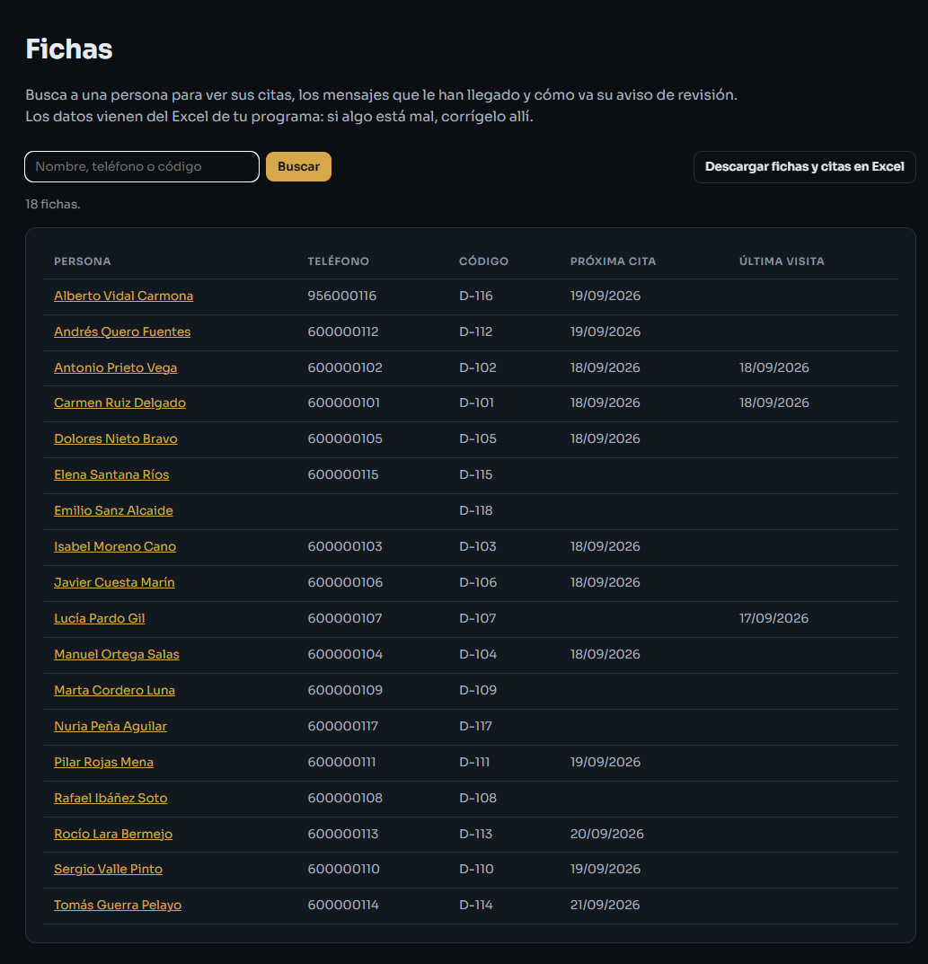 Buscador de fichas
